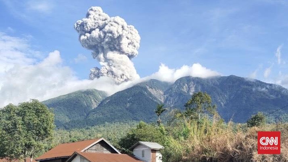 Marapi Kembali Erupsi, Warga Diminta Waspada