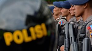 Ribuan Aparat Amankan Demo BEM UI di DPR