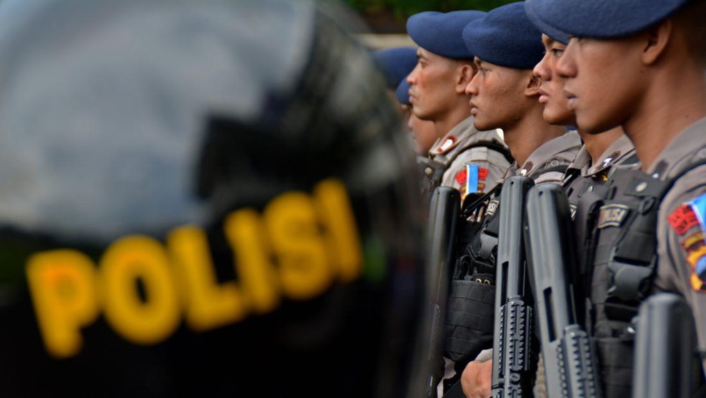 Ribuan Aparat Amankan Demo BEM UI di DPR
