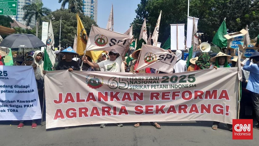 Petani Sampaikan Aspirasi Reforma Agraria ke Istana
