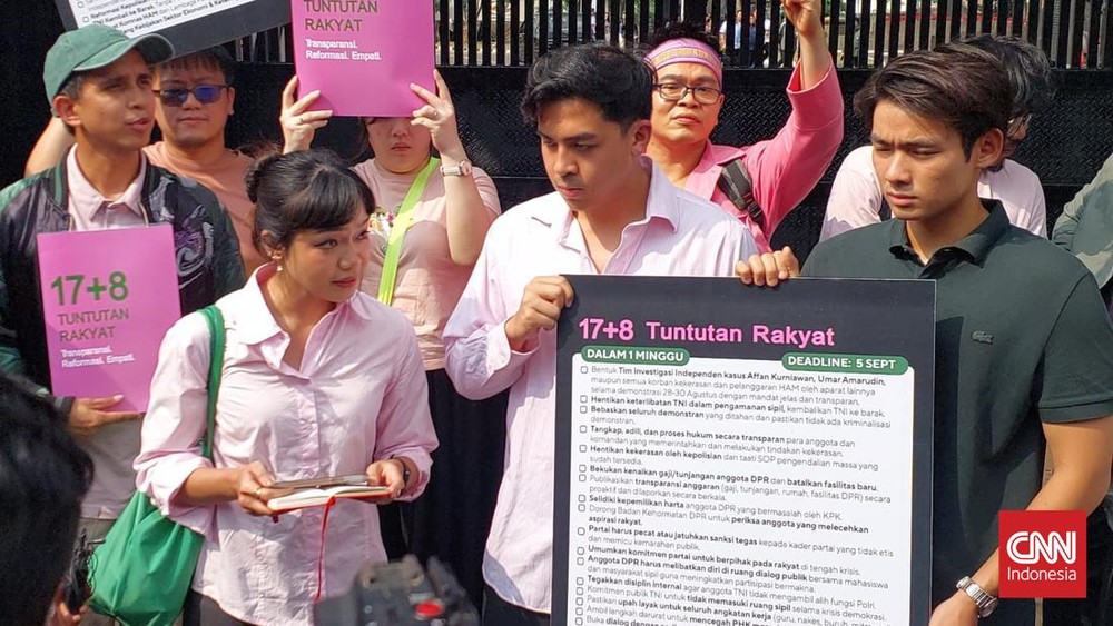 DPR dan Pemerintah Tanggapi Tuntutan Aksi Massa