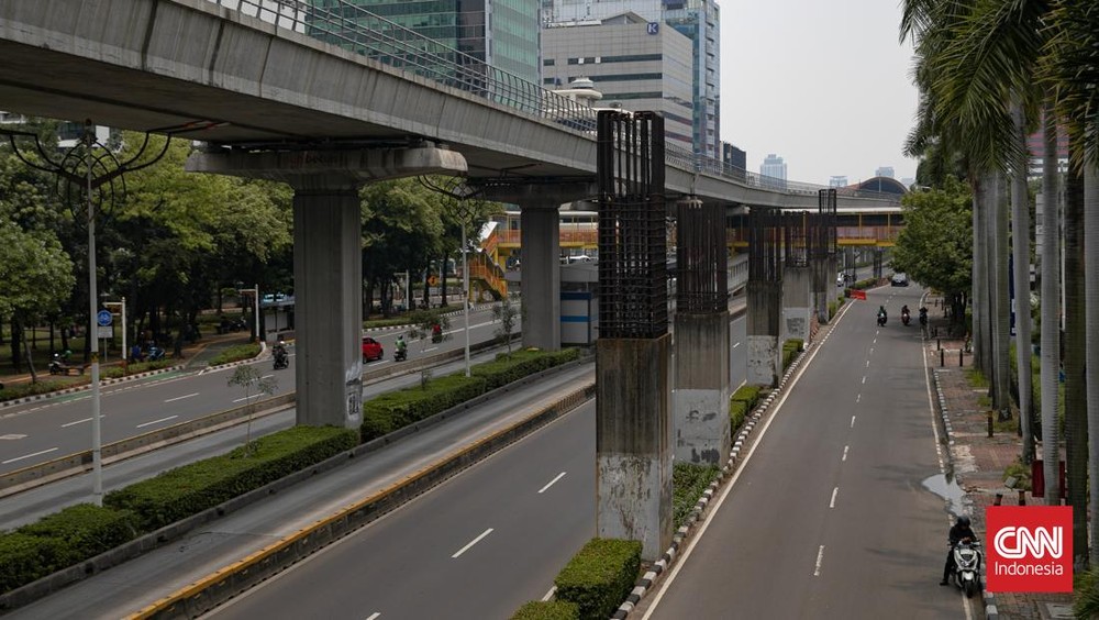 Wajah Baru Rasuna Said 98 Tiang Monorel Dibongkar