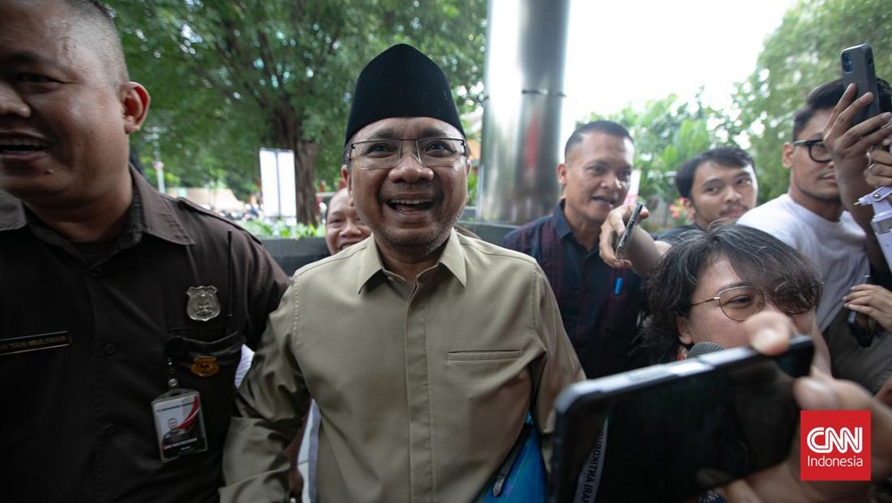 Yaqut Cholil Qoumas Penuhi Panggilan KPK Kasus Haji