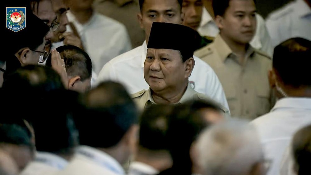 Prabowo Himpun Ribuan Pemimpin Daerah di Sentul