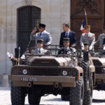 Prabowo Disambut Resmi di Istana Elysee Paris