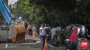 Lenteng Agung Amblas Perbaikan Dimulai Malam Ini