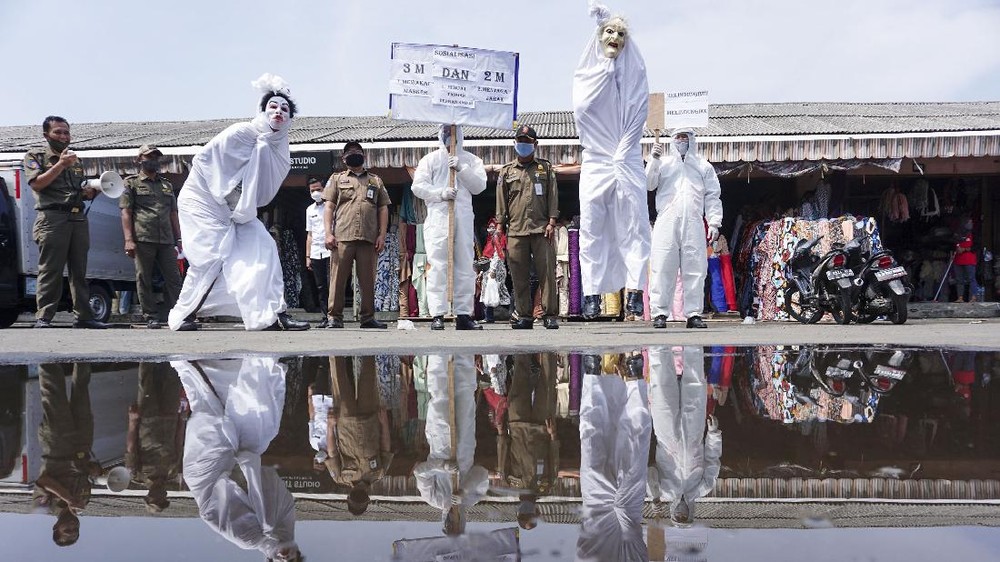 Pocong Gadungan Gegerkan Tangerang Polisi Turun Tangan