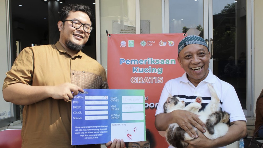 Kucing Messi Anggota Muhammadiyah Pertama di Jogja